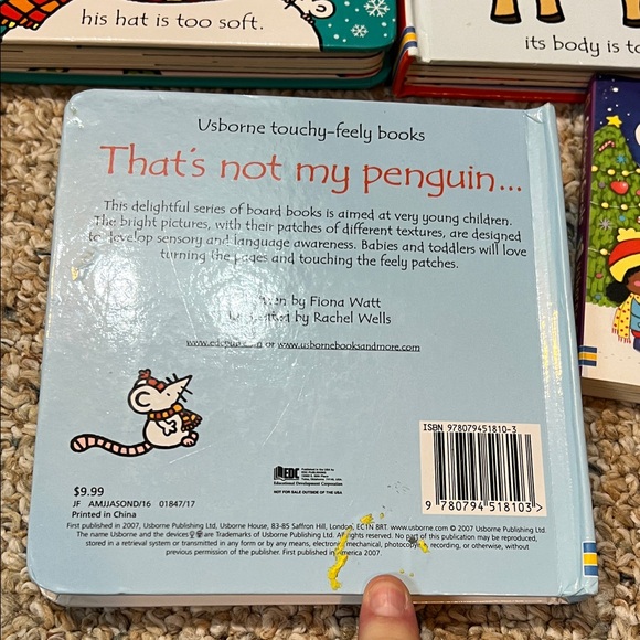 Usborne That’s Not My Snowman, Reindeer, Penguin and First Xmas Carols - Picture 3 of 14